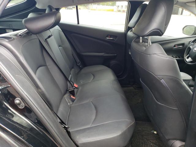 JTDKARFU3K3096311 - 2019 TOYOTA PRIUS შავი ფოტო 10
