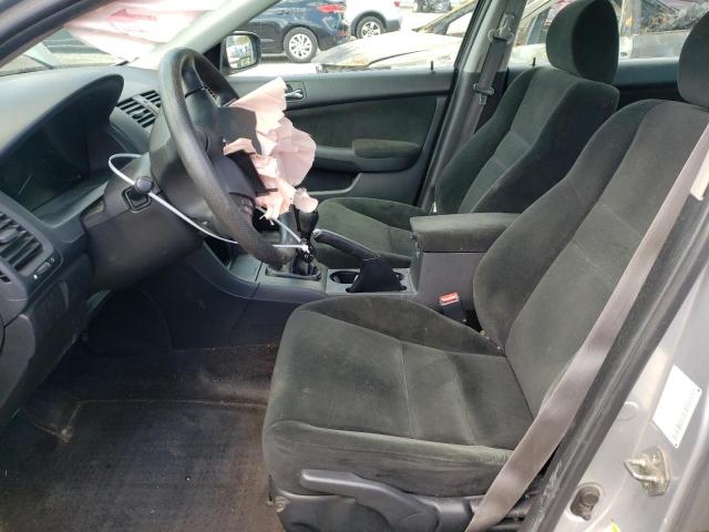 1HGCM55187A181421 - 2007 HONDA ACCORD VALUE SILVER photo 7