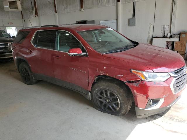 1GNERGKW2JJ150815 - 2018 CHEVROLET TRAVERSE LT 勃艮第红 照片 4