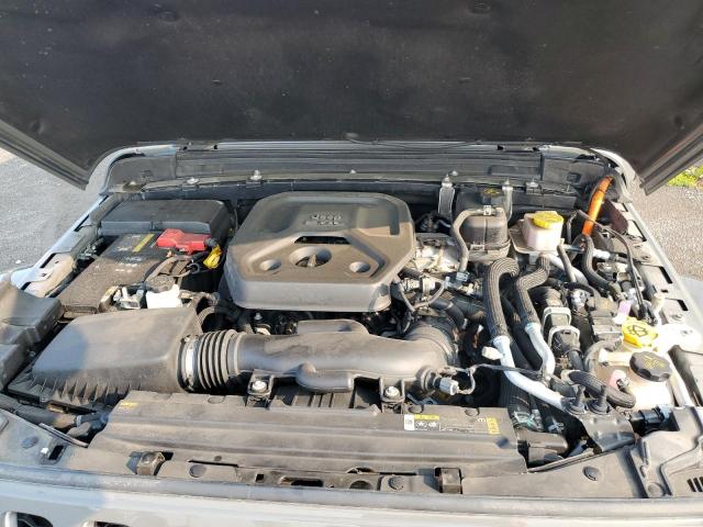 1C4JJXP61MW711150 - 2021 JEEP WRANGLER U SAHARA 4XE GRAY photo 12