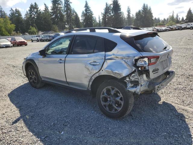 JF2GTHRC5MH262476 - 2021 SUBARU CROSSTREK SPORT SILVER photo 2