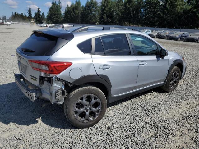 JF2GTHRC5MH262476 - 2021 SUBARU CROSSTREK SPORT SILVER photo 3