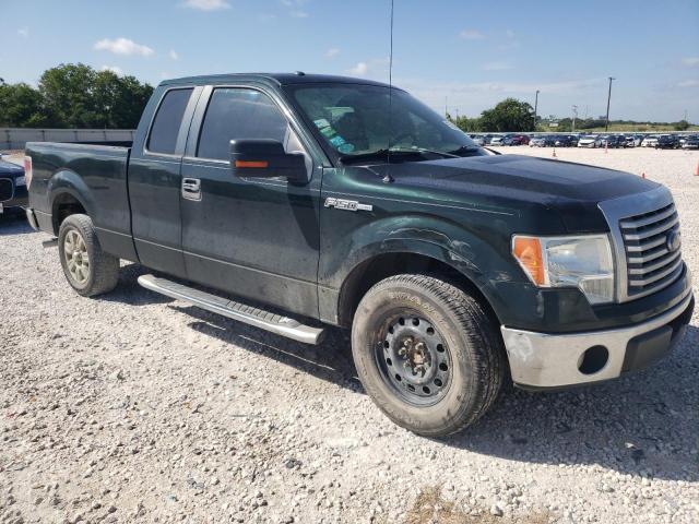 1FTEX1CM7CFC33798 - 2012 FORD F150 SUPER CAB GREEN photo 4