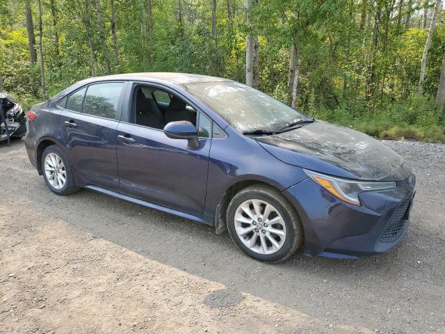 5YFBPRBE3LP026314 - 2020 TOYOTA COROLLA LE Blau Foto 4