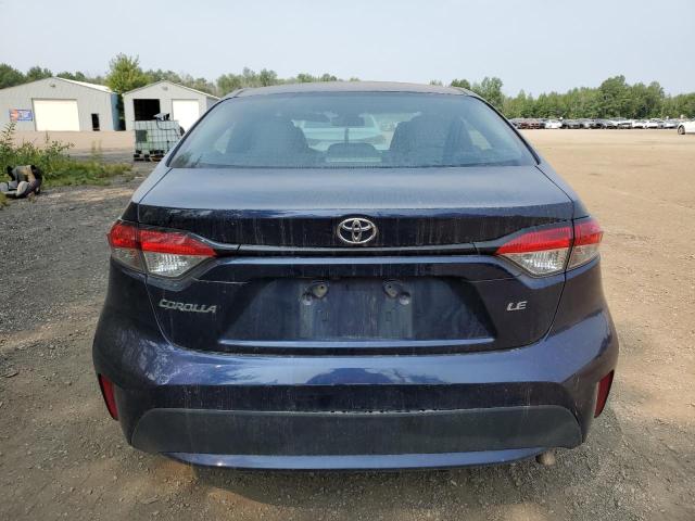 5YFBPRBE3LP026314 - 2020 TOYOTA COROLLA LE Blau Foto 6