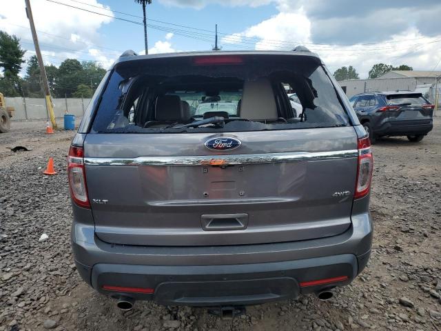 1FM5K8D87EGA25759 - 2014 FORD EXPLORER XLT CHARCOAL photo 6