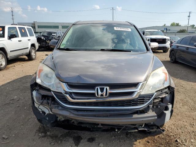 5J6RE4H78BL113417 - 2011 HONDA CR-V EXL GRAY photo 5