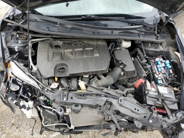 2T1BURHE5KC221457 - 2019 TOYOTA COROLLA L შავი ფოტო 11
