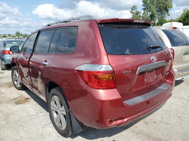 JTEES43A692144144 - 2009 TOYOTA HIGHLANDER SPORT RED photo 2