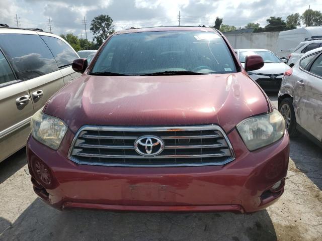 JTEES43A692144144 - 2009 TOYOTA HIGHLANDER SPORT RED photo 5