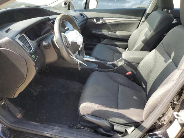 19XFB2F81FE230854 - 2015 HONDA CIVIC EX BLACK photo 7