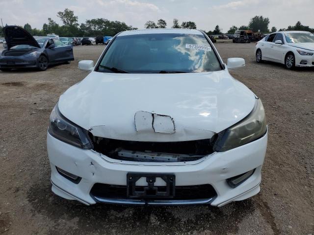 1HGCR2F86DA091286 - 2013 HONDA ACCORD EXL თეთრი ფოტო 5