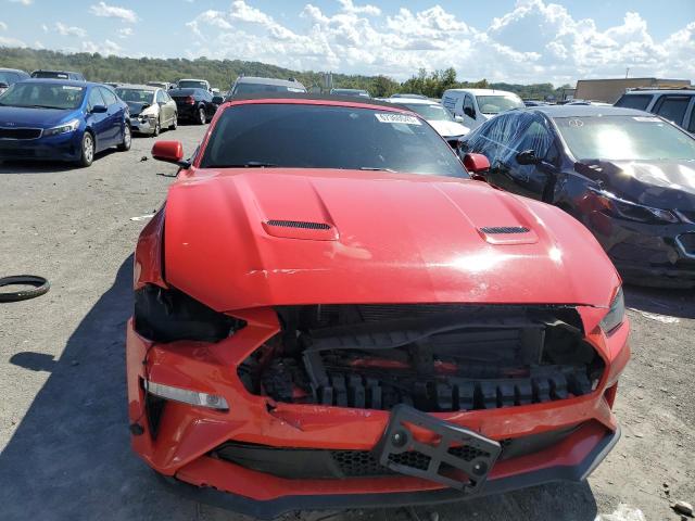 1FATP8FF0K5151340 - 2019 FORD MUSTANG GT RED photo 5