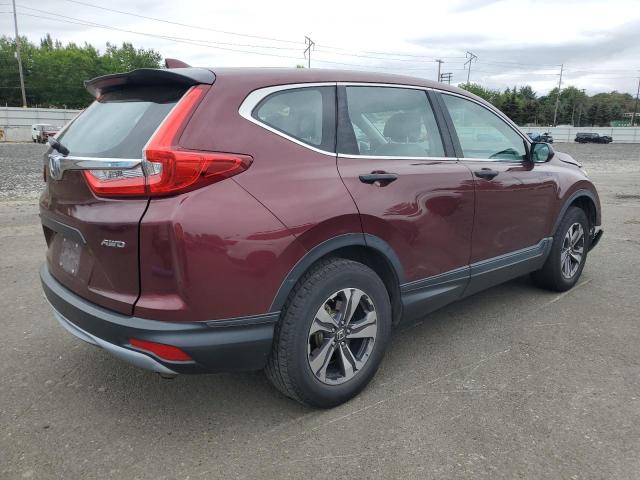 2HKRW6H31HH213562 - 2017 HONDA CR-V LX BURGUNDY photo 3