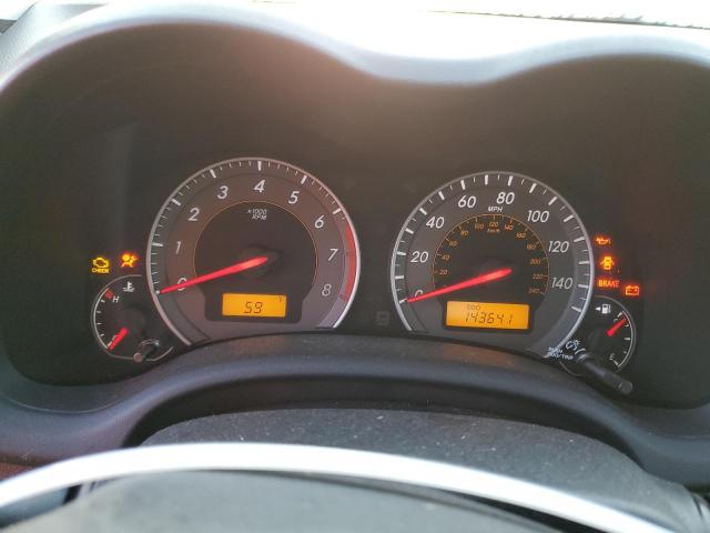 2T1BU4EE8AC448776 - 2010 TOYOTA COROLLA LE BASE SILVER photo 9