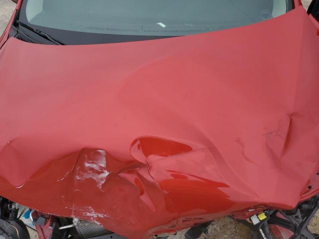 5YFBURHE5KP872698 - 2019 TOYOTA COROLLA L RED photo 11