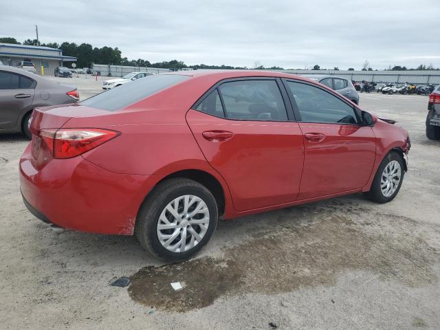 5YFBURHE5KP872698 - 2019 TOYOTA COROLLA L RED photo 3