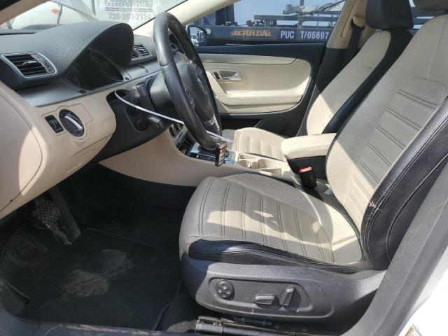 WVWMN7AN4CE513085 - 2012 VOLKSWAGEN CC SPORT WHITE photo 7