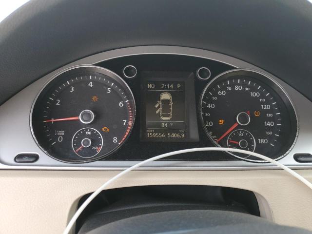 WVWMN7AN4CE513085 - 2012 VOLKSWAGEN CC SPORT WHITE photo 9