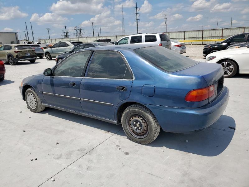 JHMEG8656PS024691 - 1993 HONDA CIVIC LX BLUE photo 2