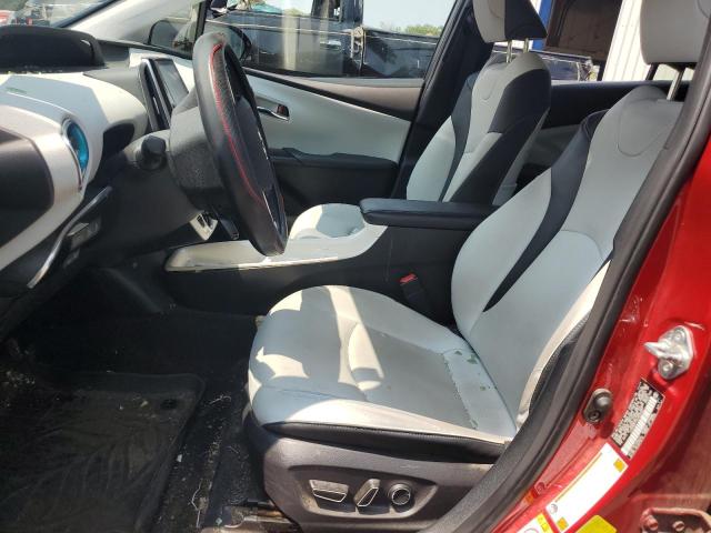 JTDKARFP3H3060847 - 2017 TOYOTA PRIUS PRIM أحمر صورة 7