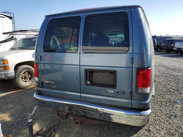 1FMNE1BW0EDA21201 - 2014 FORD ECONOLINE E150 WAGON BLUE photo 10