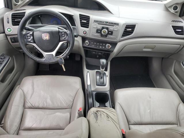 19XFB2F95CE011321 - 2012 HONDA CIVIC EXL ნაცრისფერი ფოტო 8