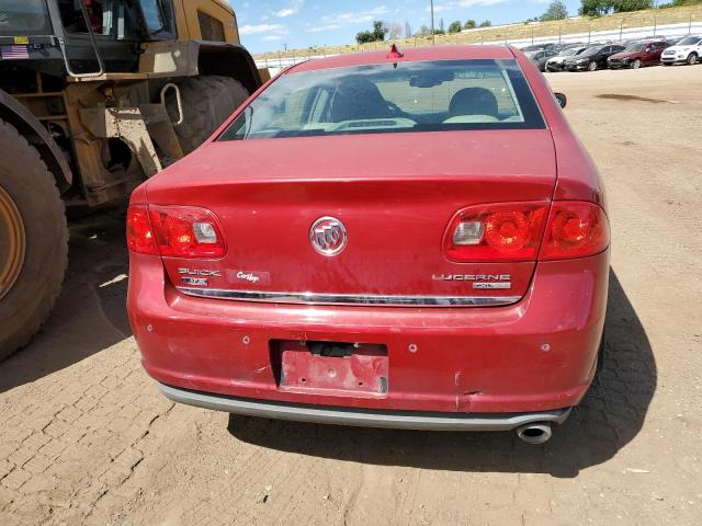 1GH4D57M39U106246 - 2009 BUICK LUCERNE CX RED photo 6