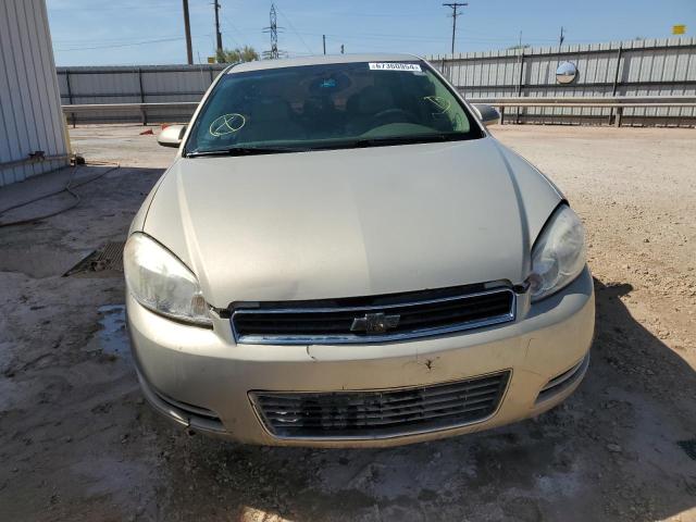 2G1WT58K689260496 - 2008 CHEVROLET IMPALA LT TAN photo 5