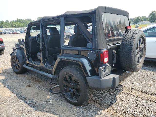 1C4HJWEG1EL300452 - 2014 JEEP WRANGLER U SAHARA BLACK photo 2