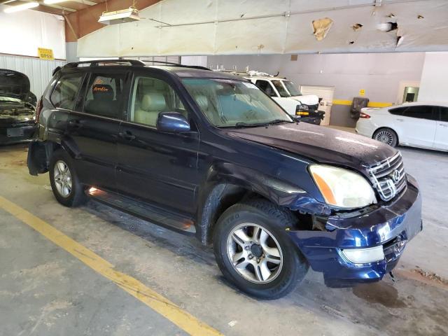 JTJBT20X760107397 - 2006 LEXUS GX 470 BLUE photo 4