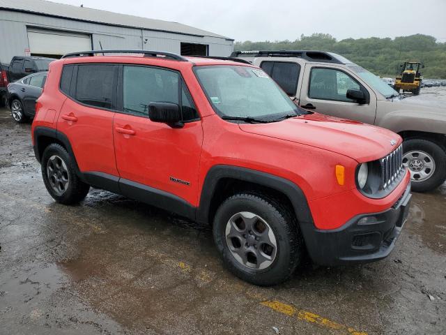 ZACCJBAT8GPE02397 - 2016 JEEP RENEGADE SPORT RED photo 4