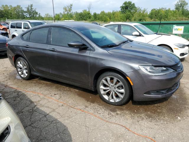 1C3CCCBB9GN178785 - 2016 CHRYSLER 200 S GRAY photo 4