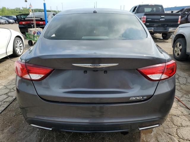 1C3CCCBB9GN178785 - 2016 CHRYSLER 200 S GRAY photo 6