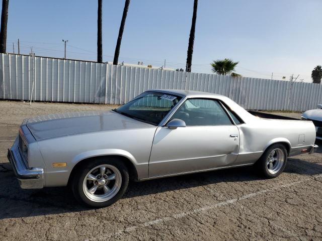 3GCCW80H9GS917232 - 1986 CHEVROLET EL CAMINO SILVER photo 1