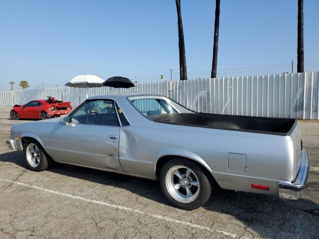 3GCCW80H9GS917232 - 1986 CHEVROLET EL CAMINO SILVER photo 2