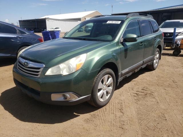 2010 SUBARU OUTBACK 2.5I PREMIUM, 