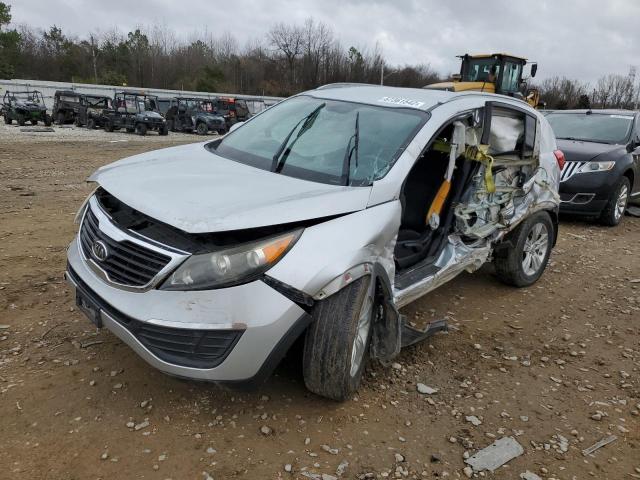 KNDPB3A21C7259487 - 2012 KIA SPORTAGE BASE SILVER photo 1