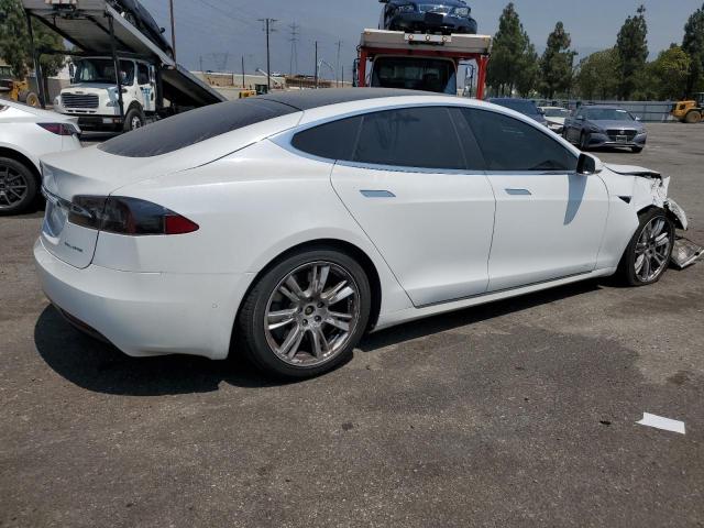 5YJSA1E29LF415619 - 2020 TESLA MODEL S Beyaz fotoğraf 3