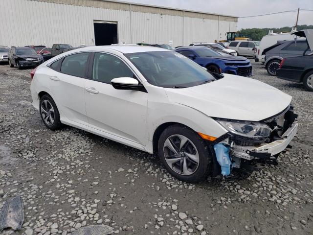 2HGFC2F62LH577395 - 2020 HONDA CIVIC LX WHITE photo 4