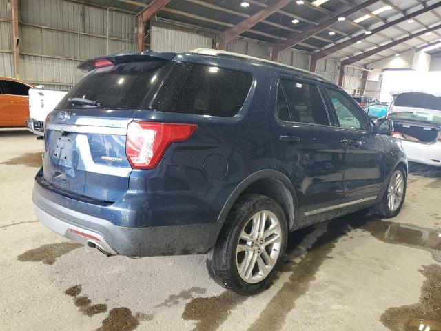 1FM5K7D81GGB69871 - 2016 FORD EXPLORER XLT 蓝色 照片 3