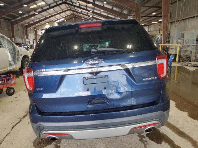 1FM5K7D81GGB69871 - 2016 FORD EXPLORER XLT 蓝色 照片 6