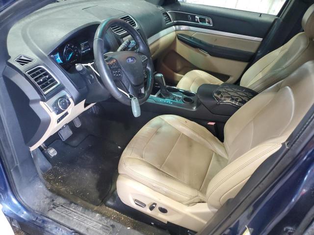 1FM5K7D81GGB69871 - 2016 FORD EXPLORER XLT 蓝色 照片 7