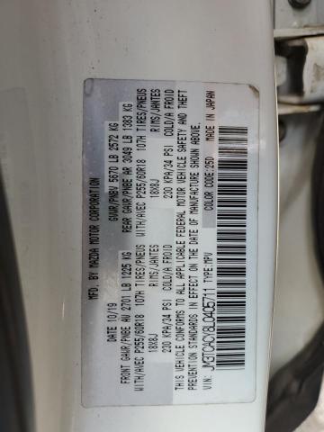 JM3TCACY8L0405711 - 2020 MAZDA CX-9 TOURING WHITE photo 13