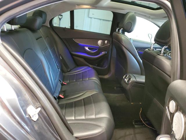 55SWF4KB9FU069969 - 2015 MERCEDES-BENZ C 300 4MATIC GRAY photo 10