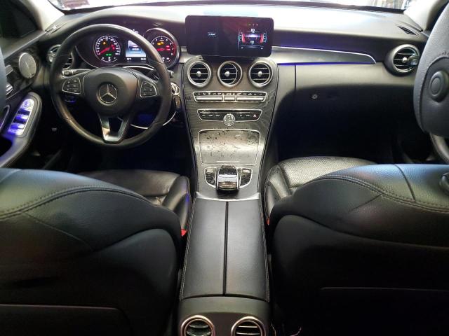 55SWF4KB9FU069969 - 2015 MERCEDES-BENZ C 300 4MATIC GRAY photo 8