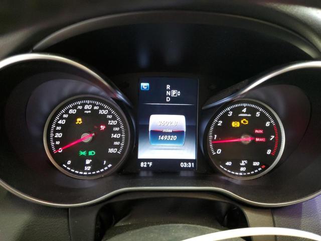 55SWF4KB9FU069969 - 2015 MERCEDES-BENZ C 300 4MATIC GRAY photo 9