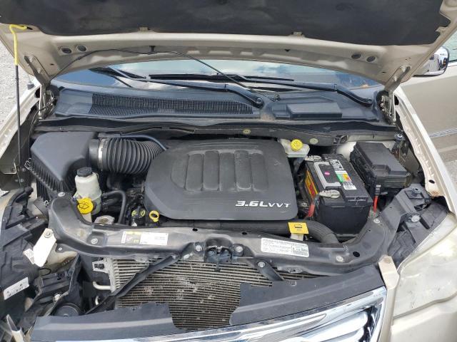 2C4RC1CGXER108250 - 2014 CHRYSLER TOWN & COU TOURING L GOLD photo 12