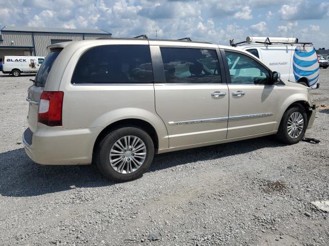 2C4RC1CGXER108250 - 2014 CHRYSLER TOWN & COU TOURING L GOLD photo 3
