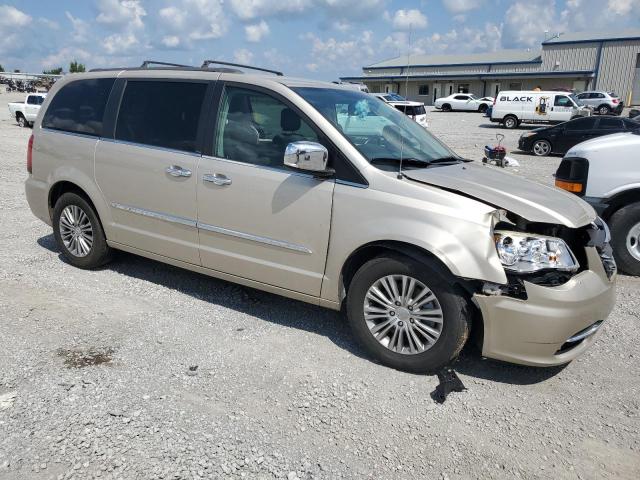 2C4RC1CGXER108250 - 2014 CHRYSLER TOWN & COU TOURING L GOLD photo 4